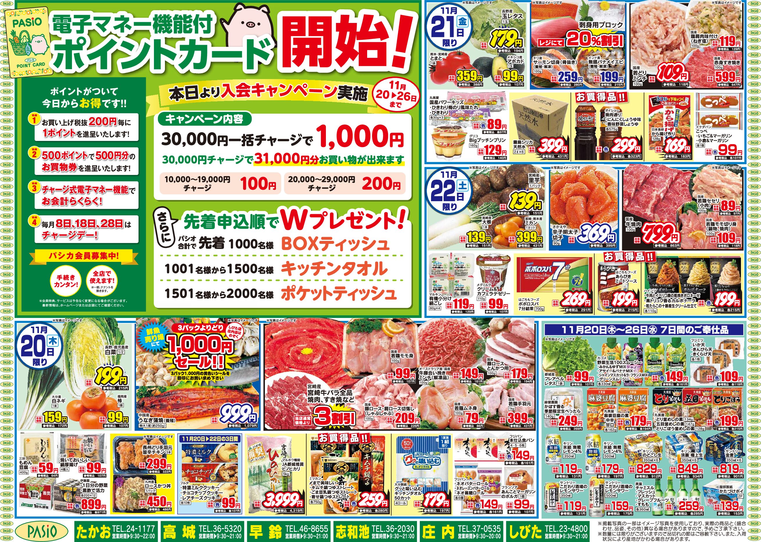Meat festival November 20th pasio supermarket flyer pdf