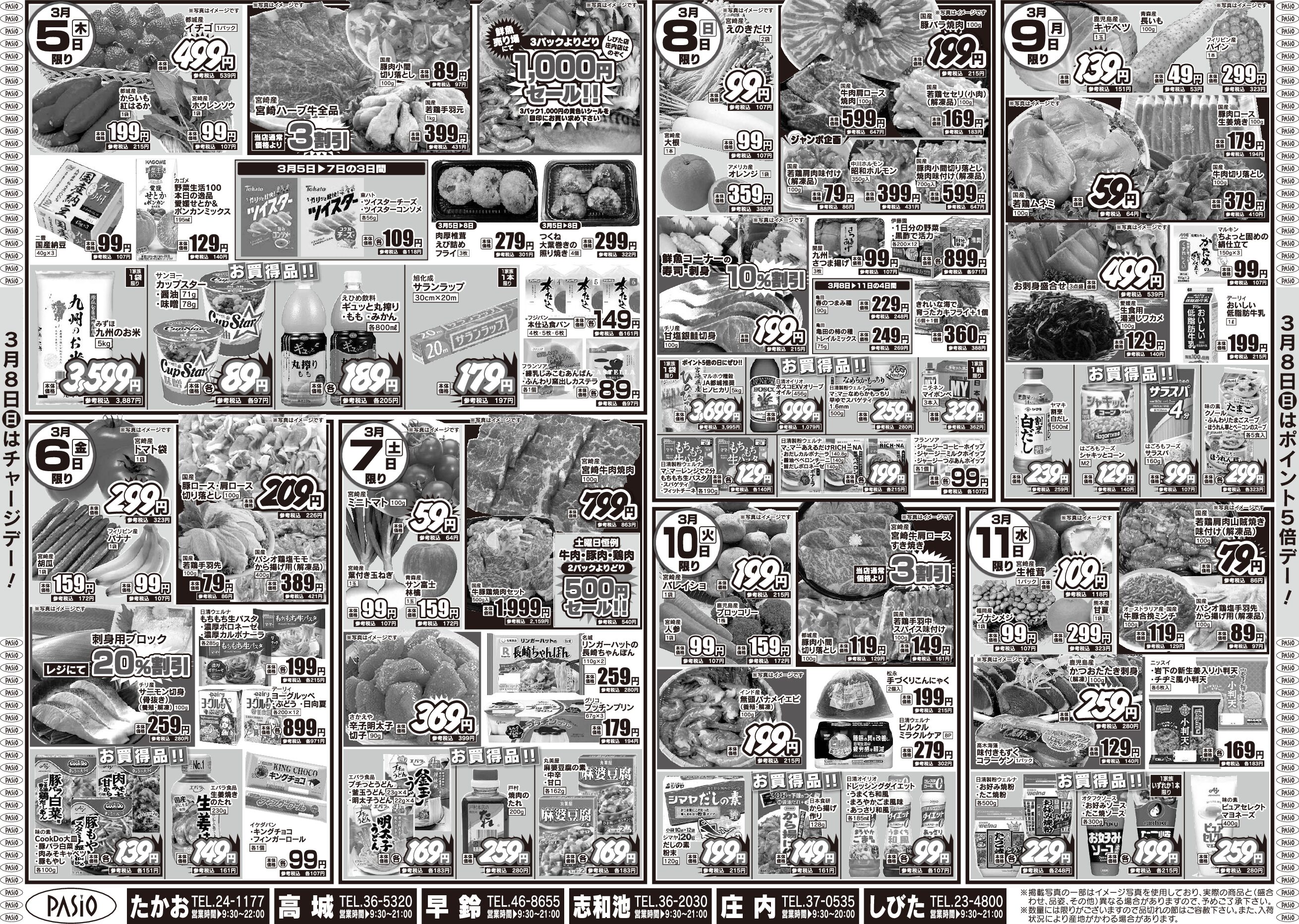 Costco fair 2 March 5th pasio supermarket flyer pdf